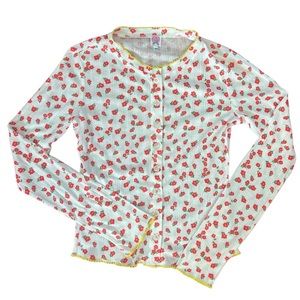 Rosette NYC 90’s Baby T-Shirt Style Floral Long Sleeve Shirt